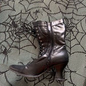 Victorian boots wore once for Halloween